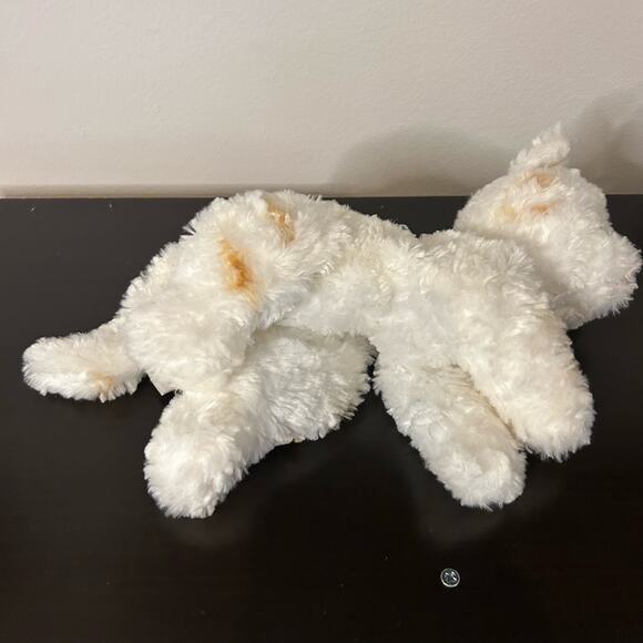 Gund Bootsie Kitty Cat Plush 001137 White Orange Tabby Small 9" Stuffed Toy - Picture 5 of 7